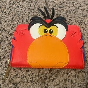 Disney Loungefly Aladdin Iago Cosplay wallet HTF